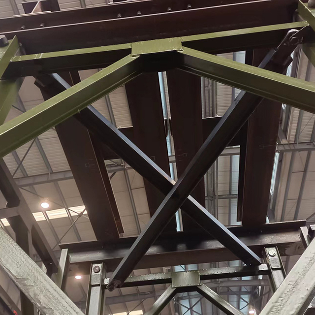 Bailey Type Bridge Pier