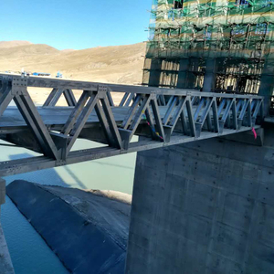 Puente de armadura de acero prefabricado de luz larga tipo Gwd