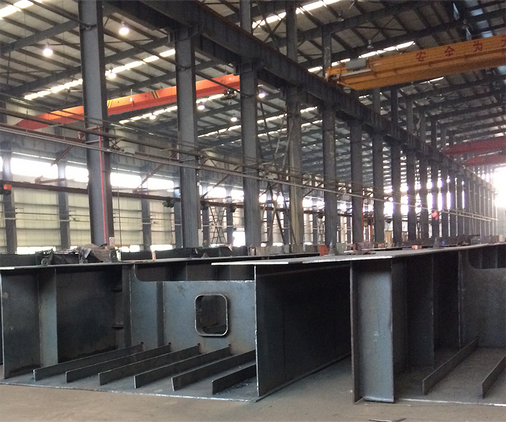 Taller de producci&oacute;n de estructuras de acero