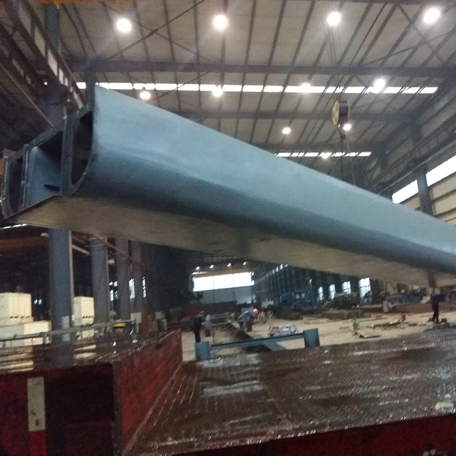 Viga em caixa de a&ccedil;o